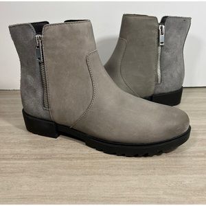 Sorel Womens Bootie Emelie II
Zip Leather Waterproof Winter
Quarry Grey size 8.5